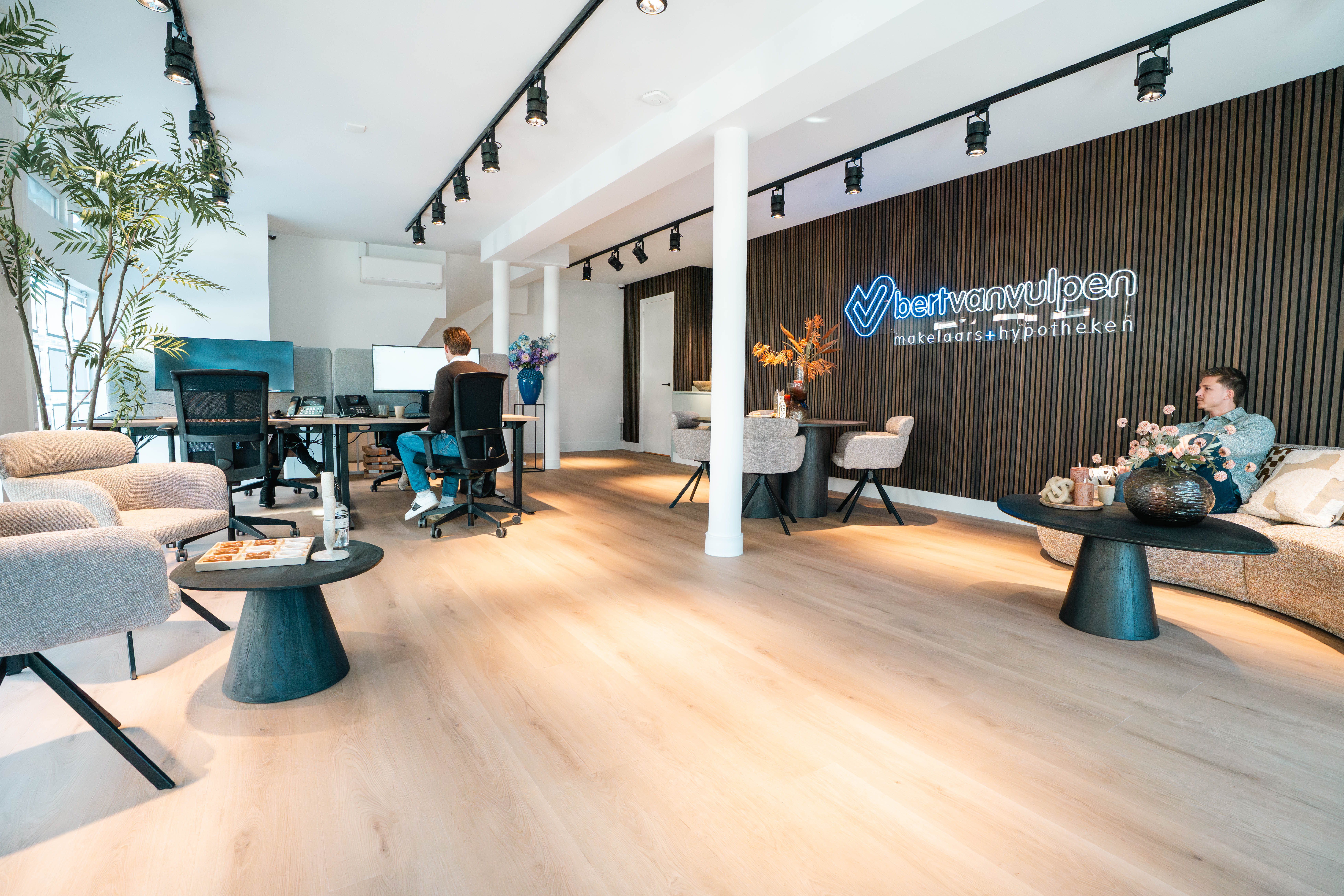 Interieur kantoor Bert van Vulpen Amsterdam